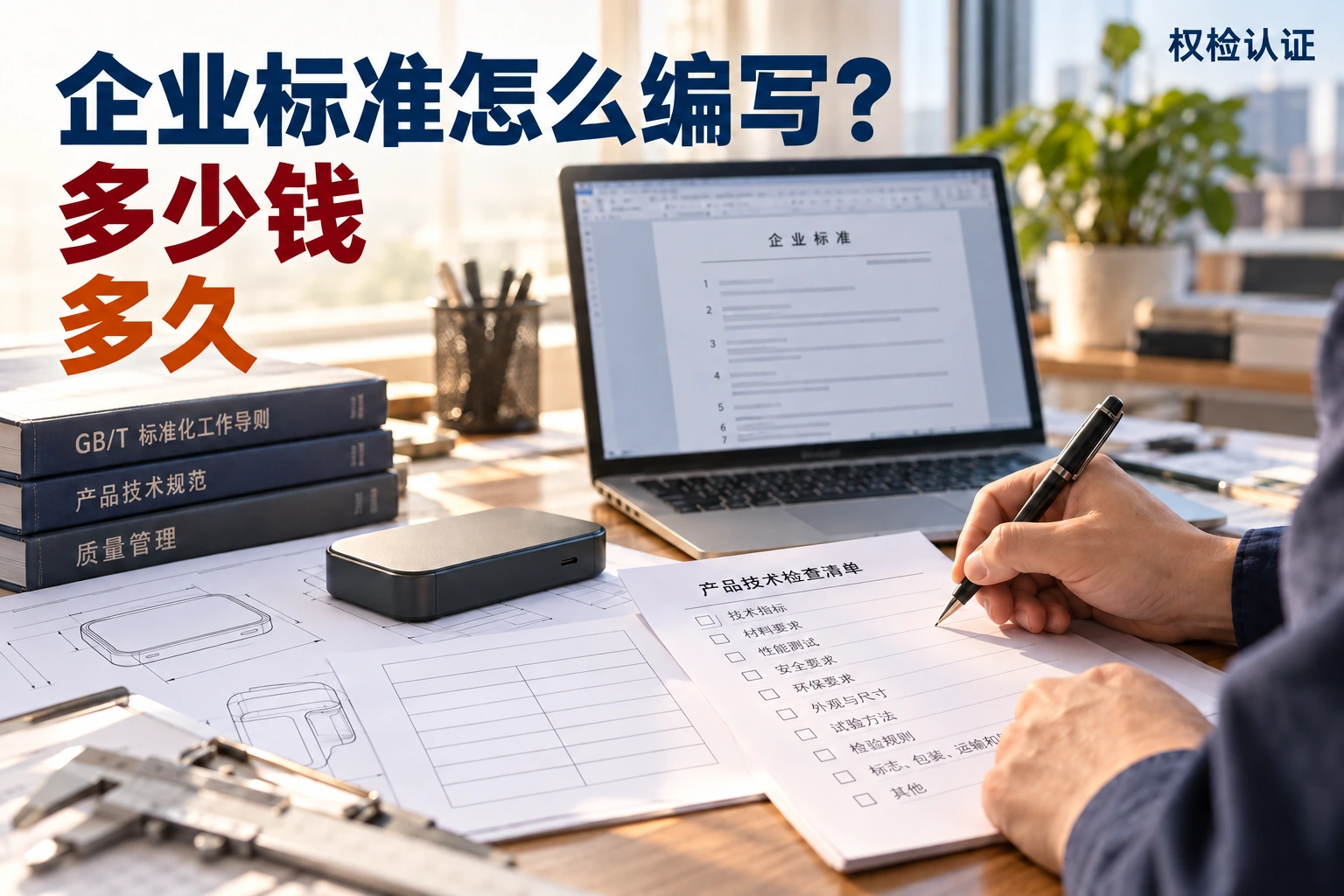企业标准怎么编写?多少钱多久,权检认证AI业务场景封面