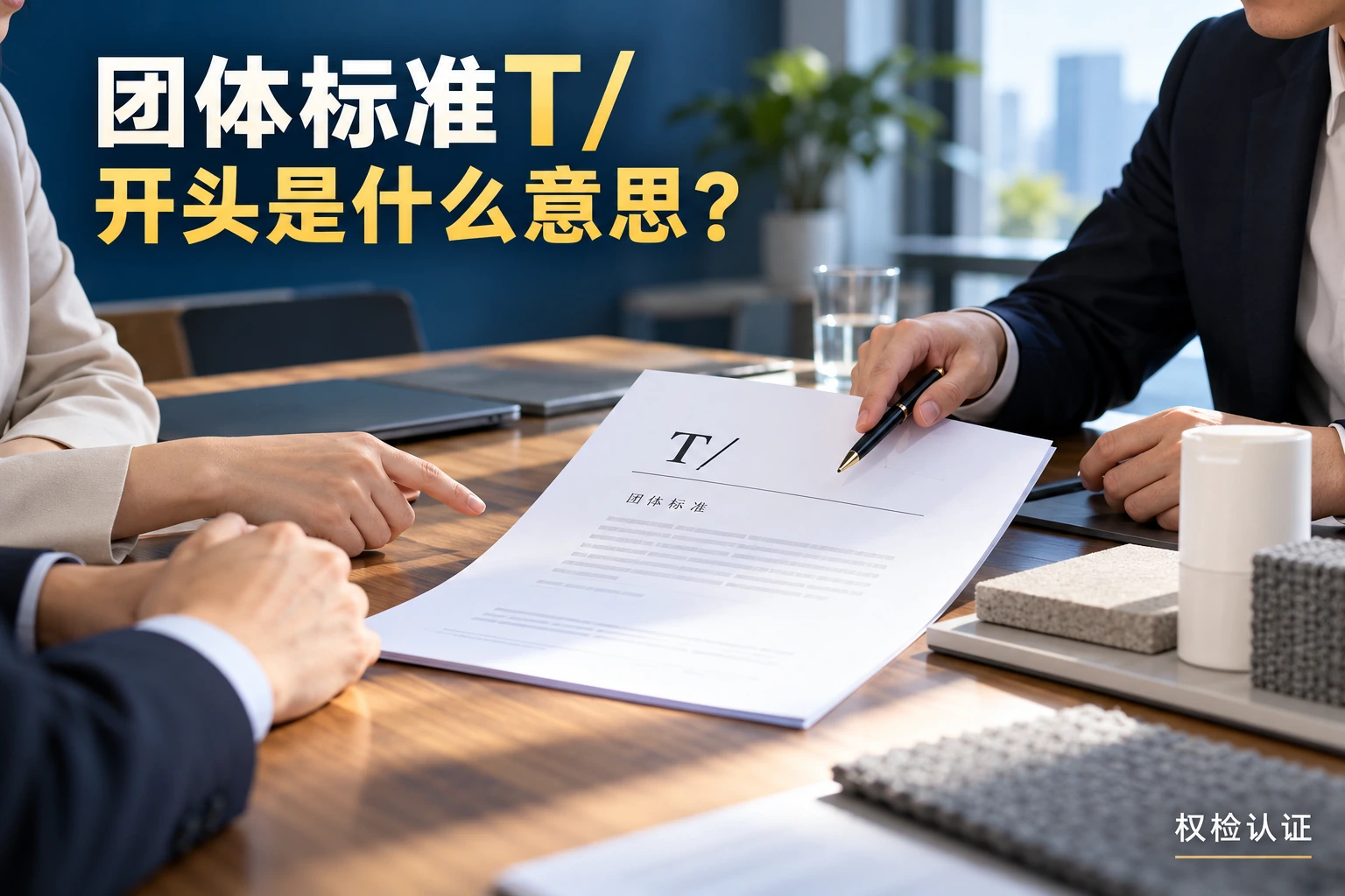 团体标准T/开头是什么意思?,权检认证AI业务场景封面