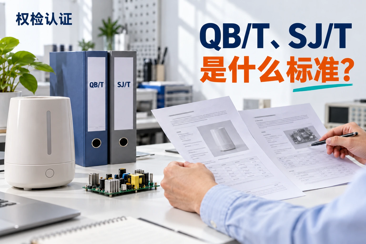 QB/T、SJ/T是什么标准?,权检认证AI业务场景封面