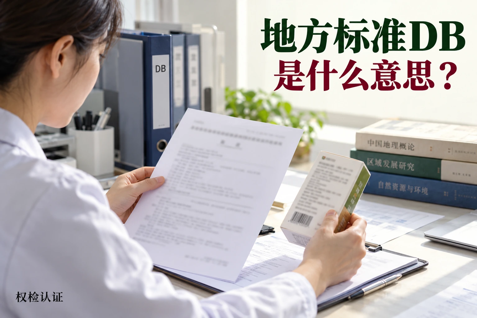 地方标准DB是什么意思?,权检认证AI业务场景封面