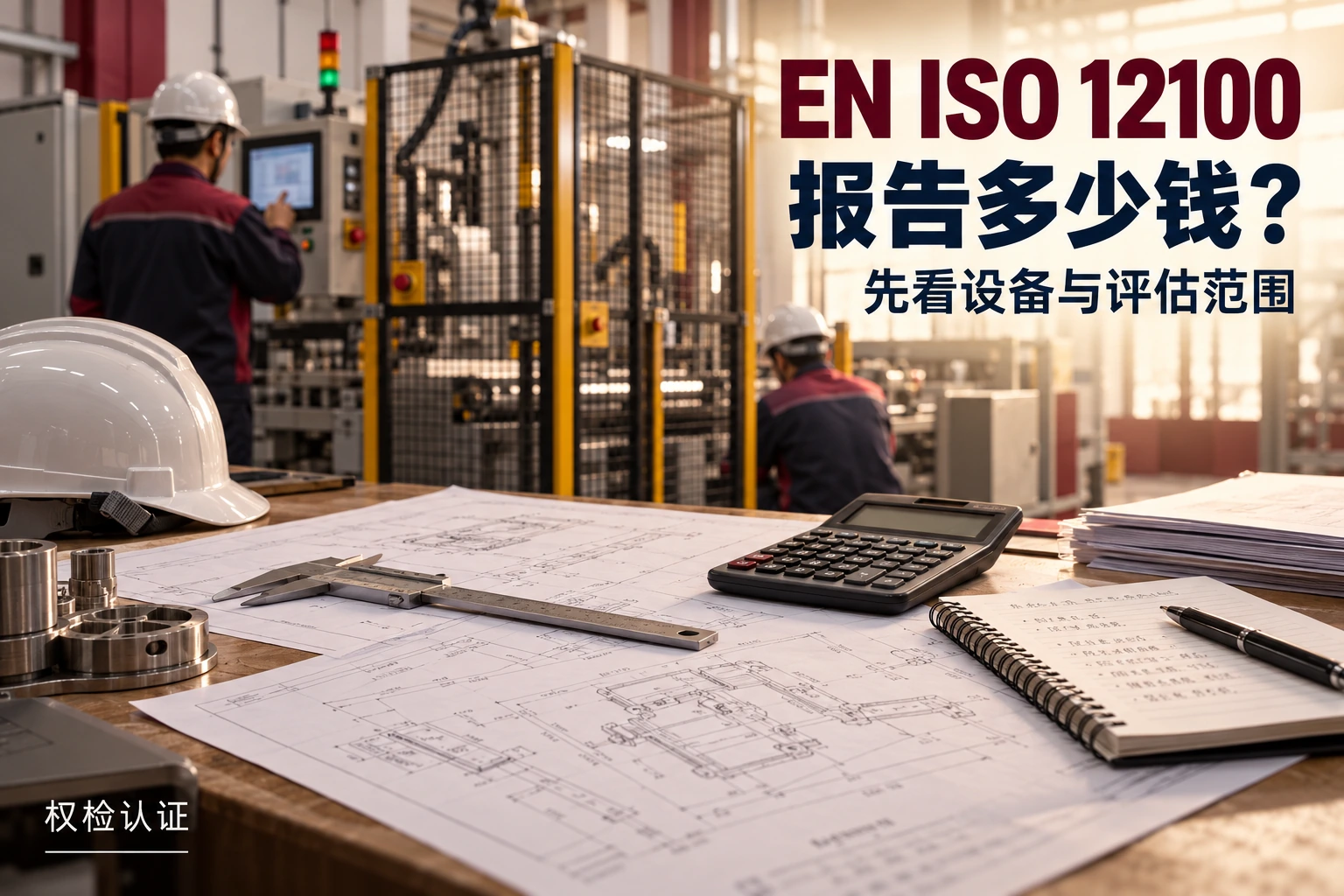 EN ISO 12100报告多少钱?,权检认证AI业务场景封面
