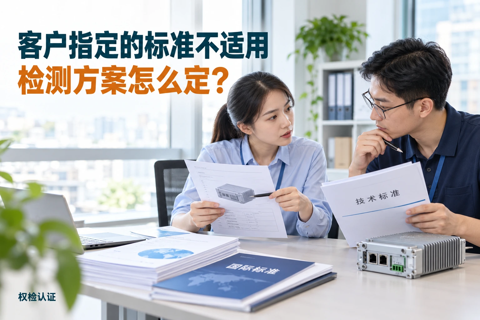 客户指定的标准不适用,检测方案怎么定?,权检认证AI业务场景封面