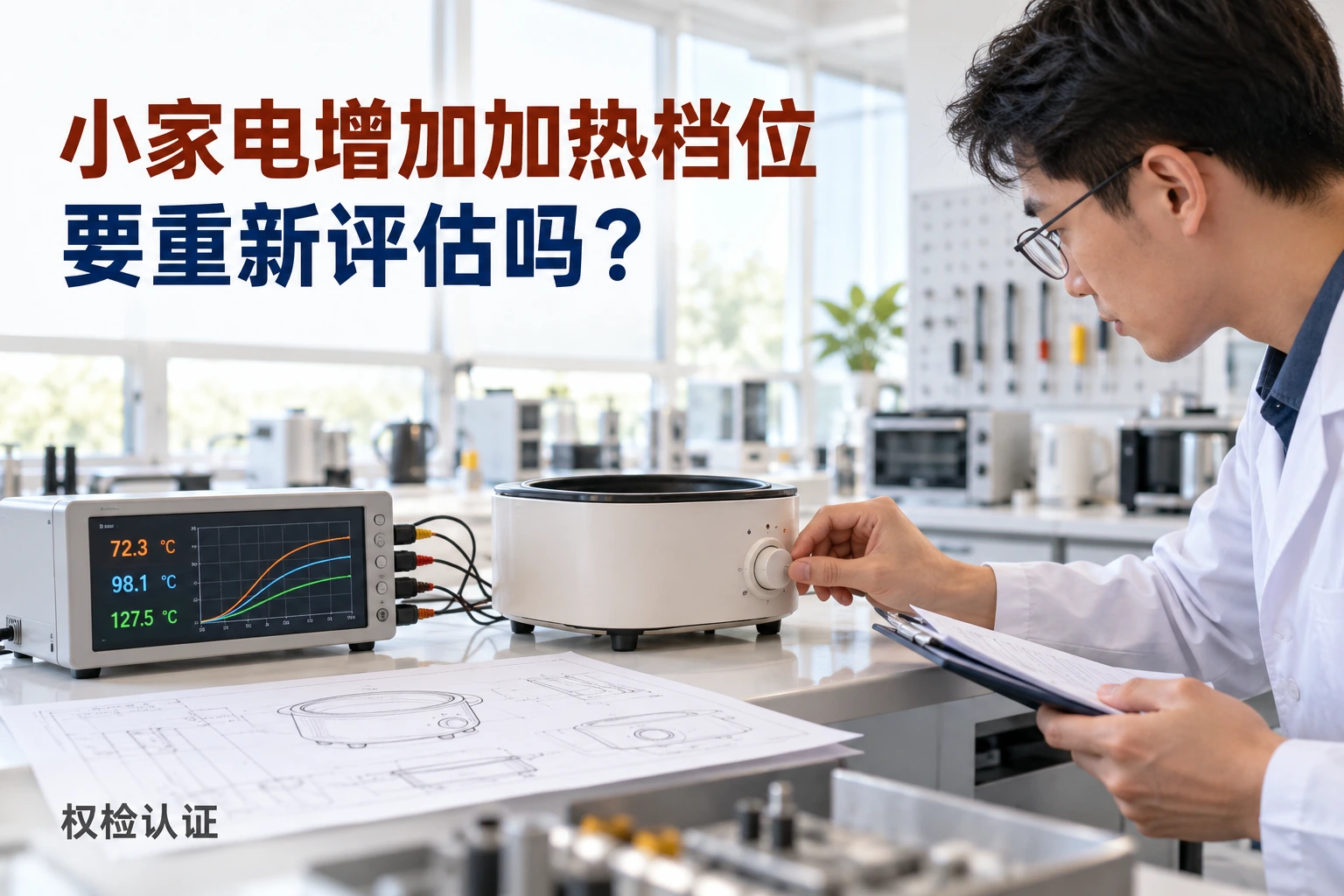 同款小家电增加加热档位,要重新评估吗?,权检认证AI业务场景封面