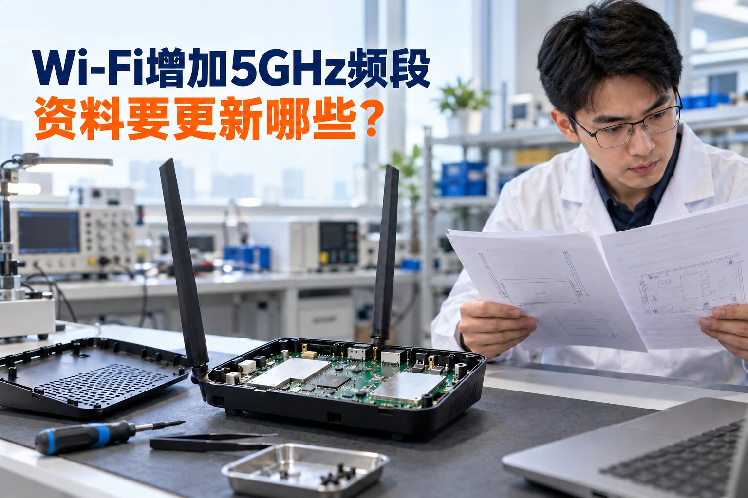Wi-Fi产品增加5GHz频段,要更新哪些资料?,权检认证AI业务场景封面