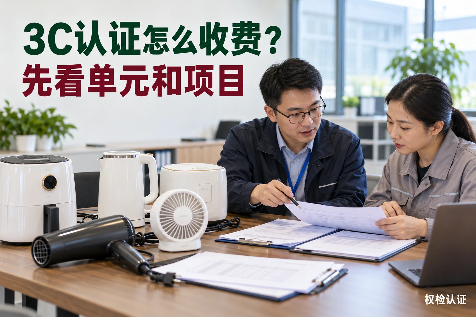 3C认证机构的收费标准是怎样的?,权检认证AI业务场景封面