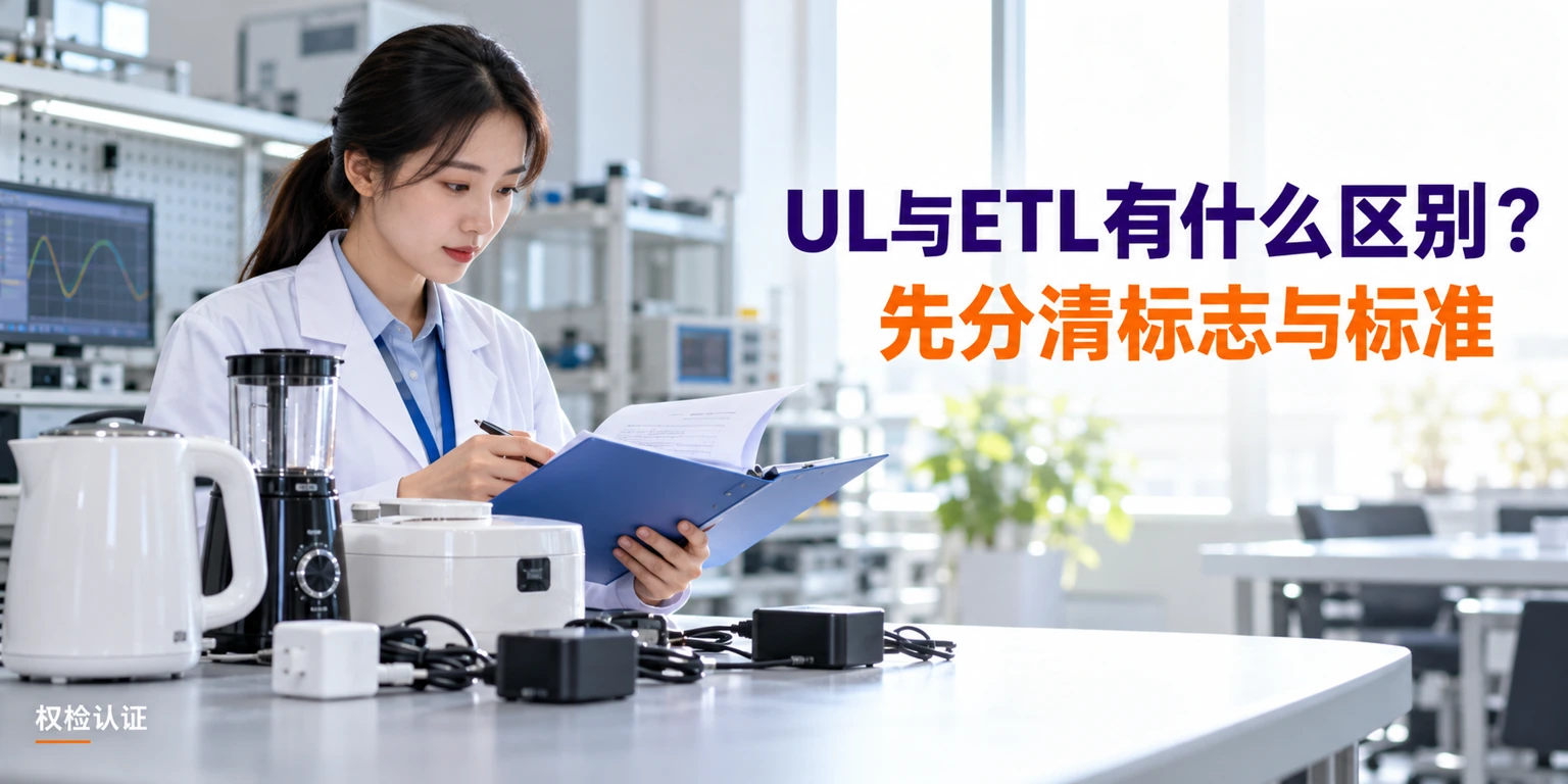 UL认证和ETL认证有什么区别?,权检认证AI业务场景封面