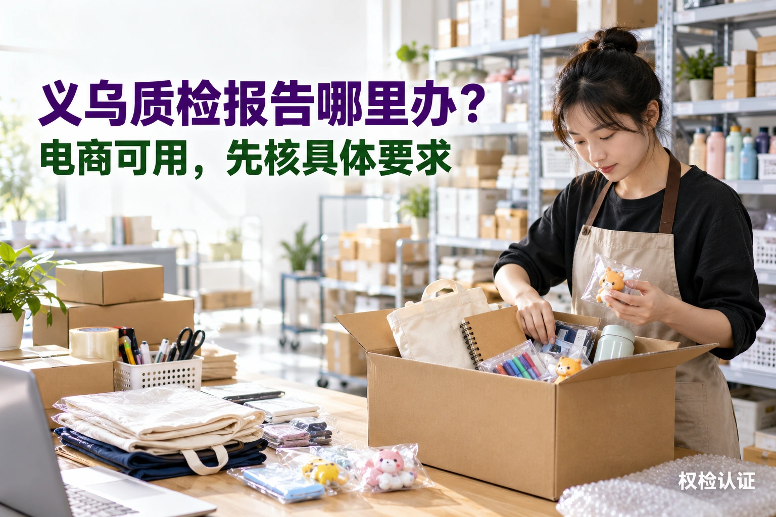 义乌质检报告哪里办?电商可用,权检认证AI业务场景封面