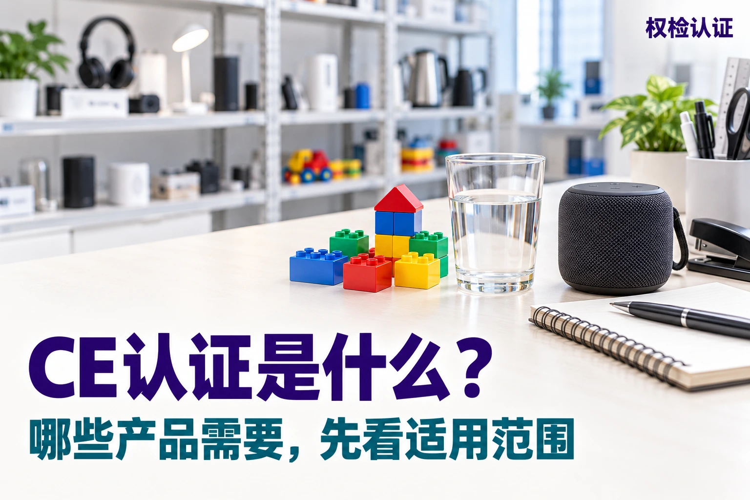 CE认证是什么?哪些产品必须做,权检认证AI业务场景封面