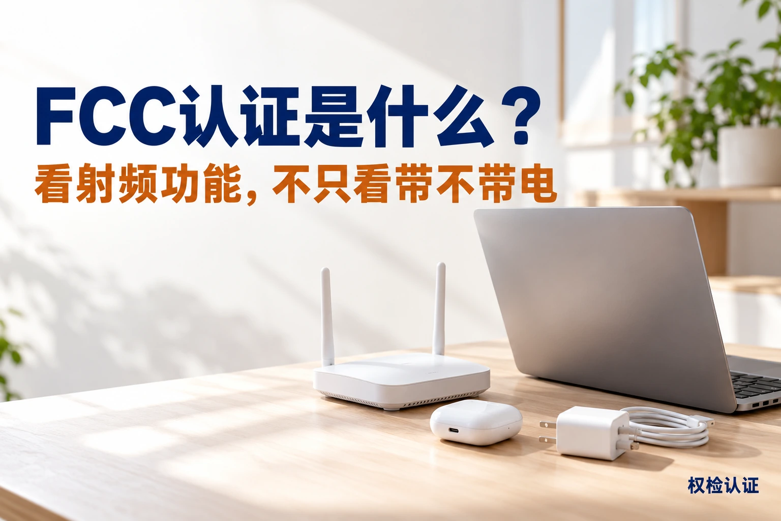 FCC认证是什么?哪些产品要做,权检认证AI业务场景封面