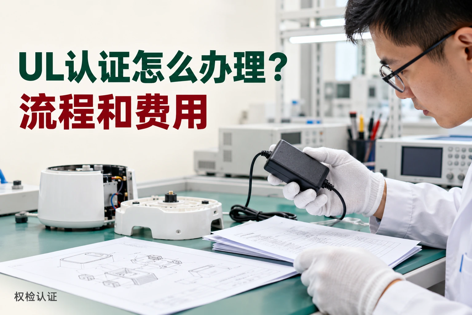 UL认证怎么办理?流程和费用,权检认证AI业务场景封面