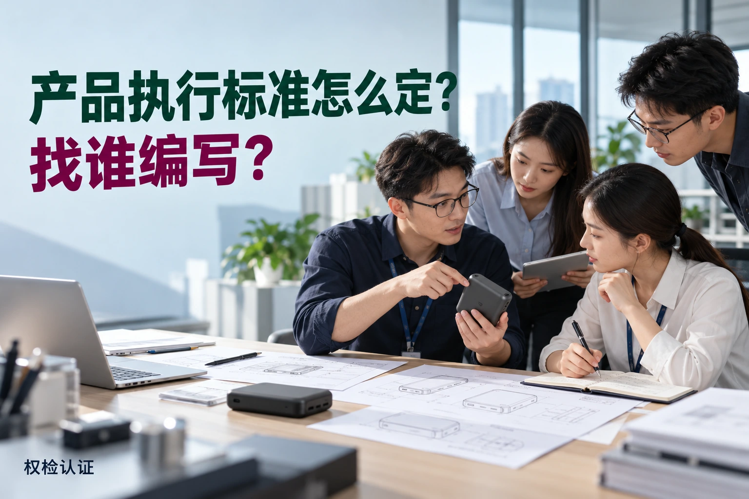 产品执行标准怎么定?找谁写,权检认证AI业务场景封面