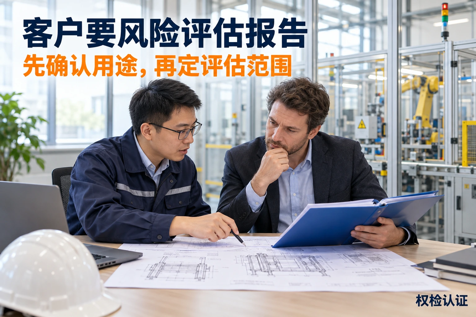 客户要风险评估报告,找谁做?,权检认证AI业务场景封面