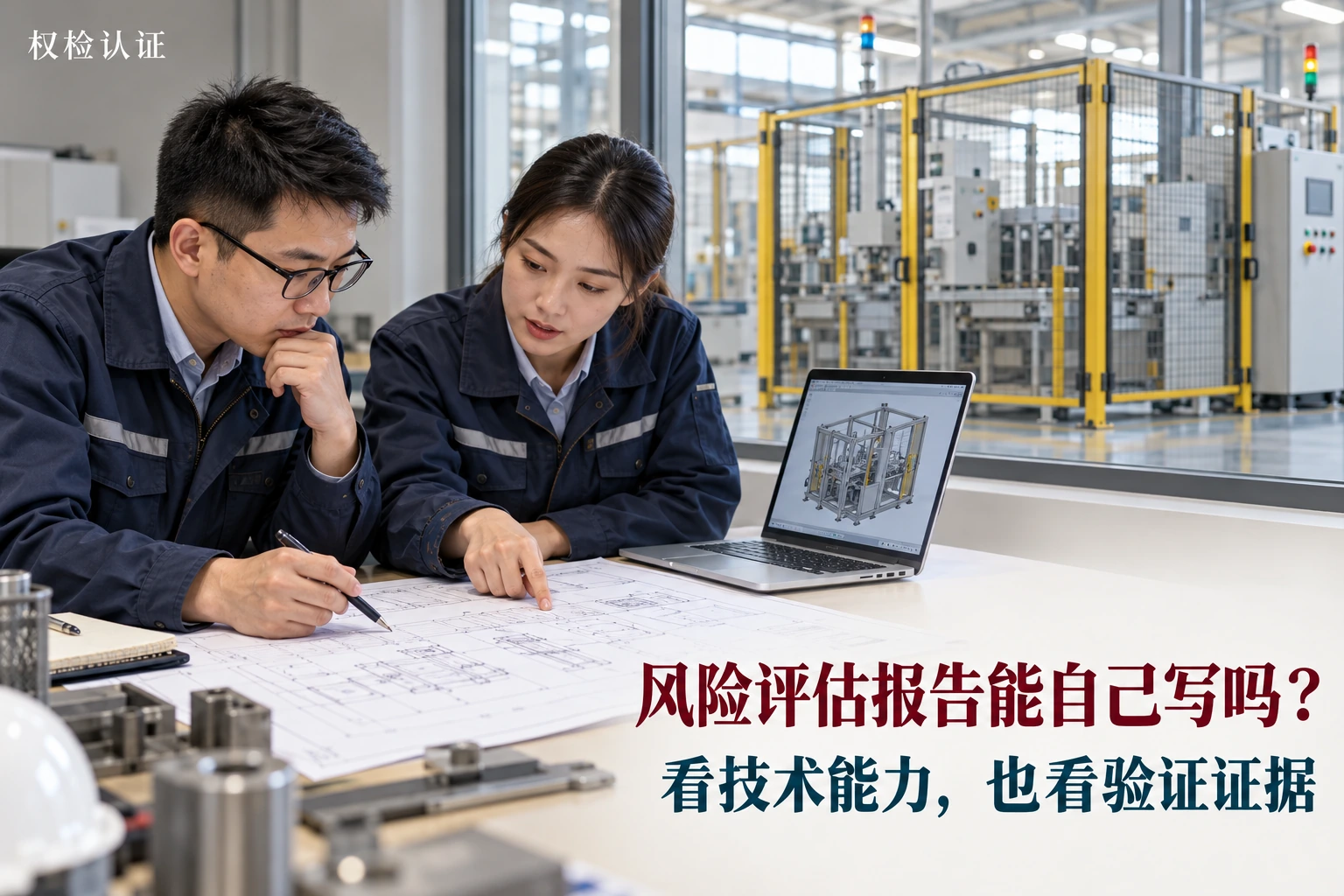风险评估报告能自己写吗?,权检认证AI业务场景封面