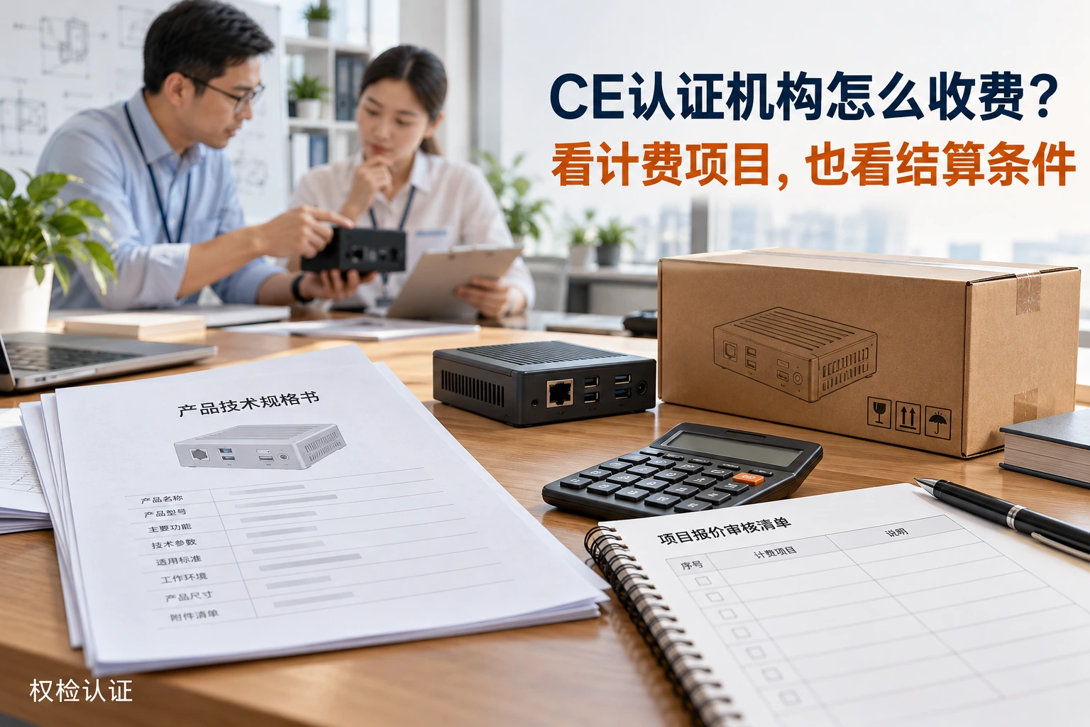 CE认证机构的收费标准是怎样的?,权检认证AI业务场景封面