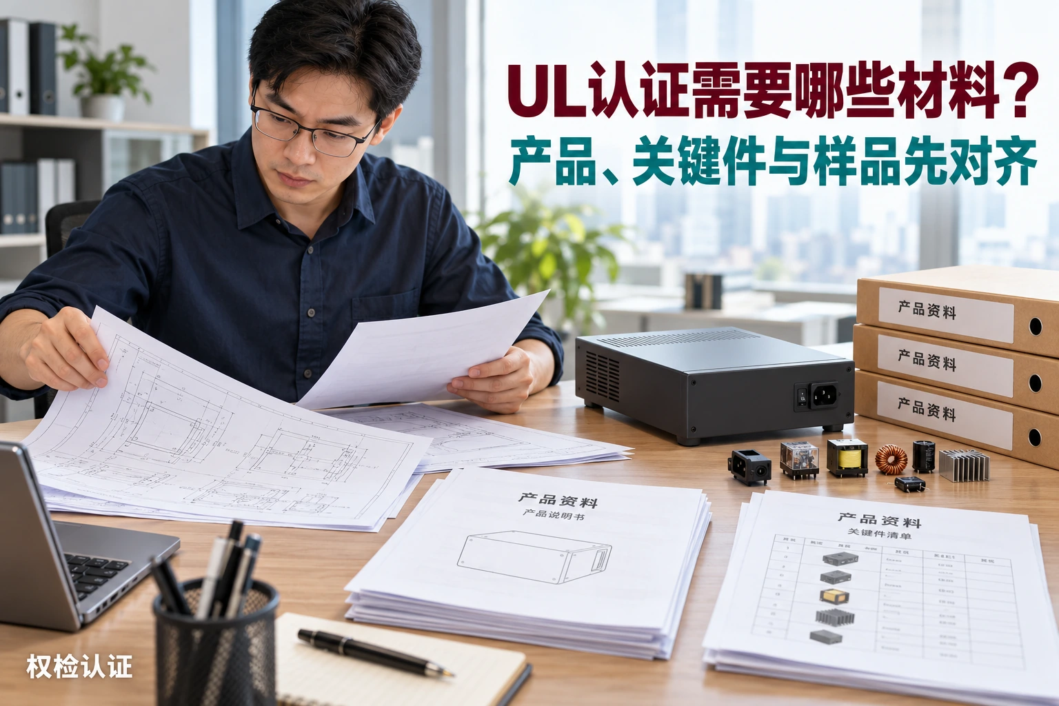 UL认证需要哪些材料?,权检认证AI业务场景封面