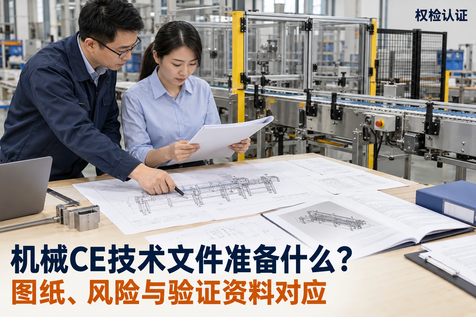 机械CE认证需要哪些技术文件?,权检认证AI业务场景封面