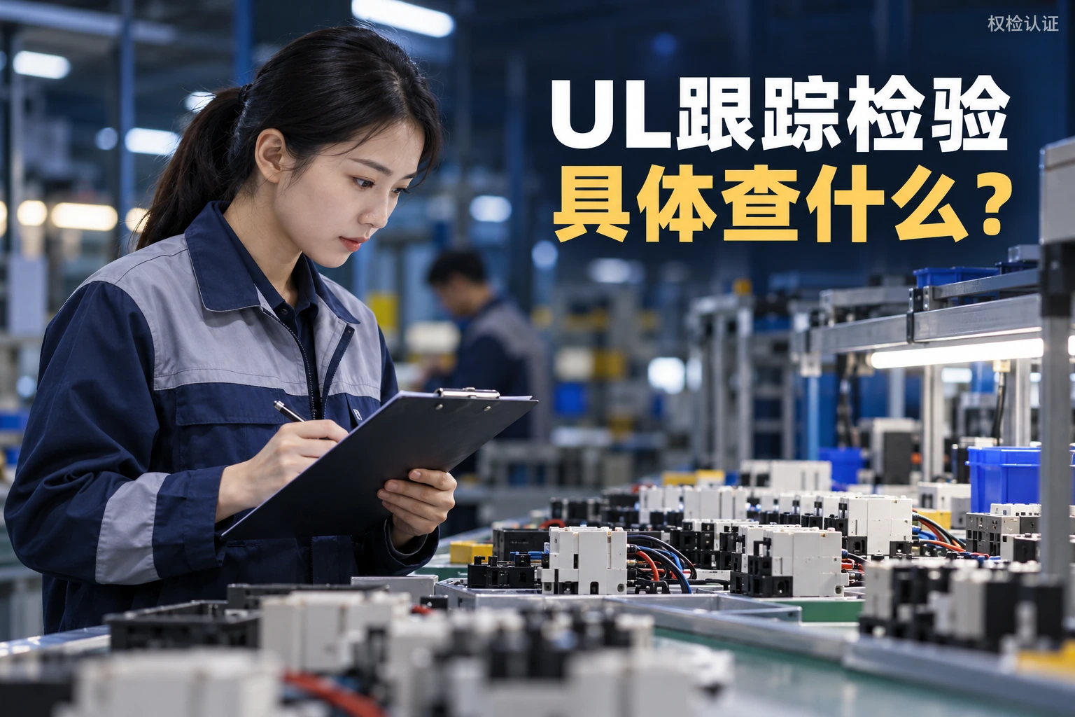 UL认证的跟踪检验具体指什么?,权检认证AI业务场景封面