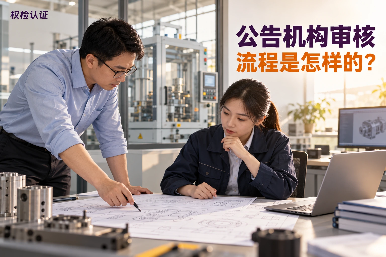 公告机构审核流程是怎样的?,权检认证AI业务场景封面