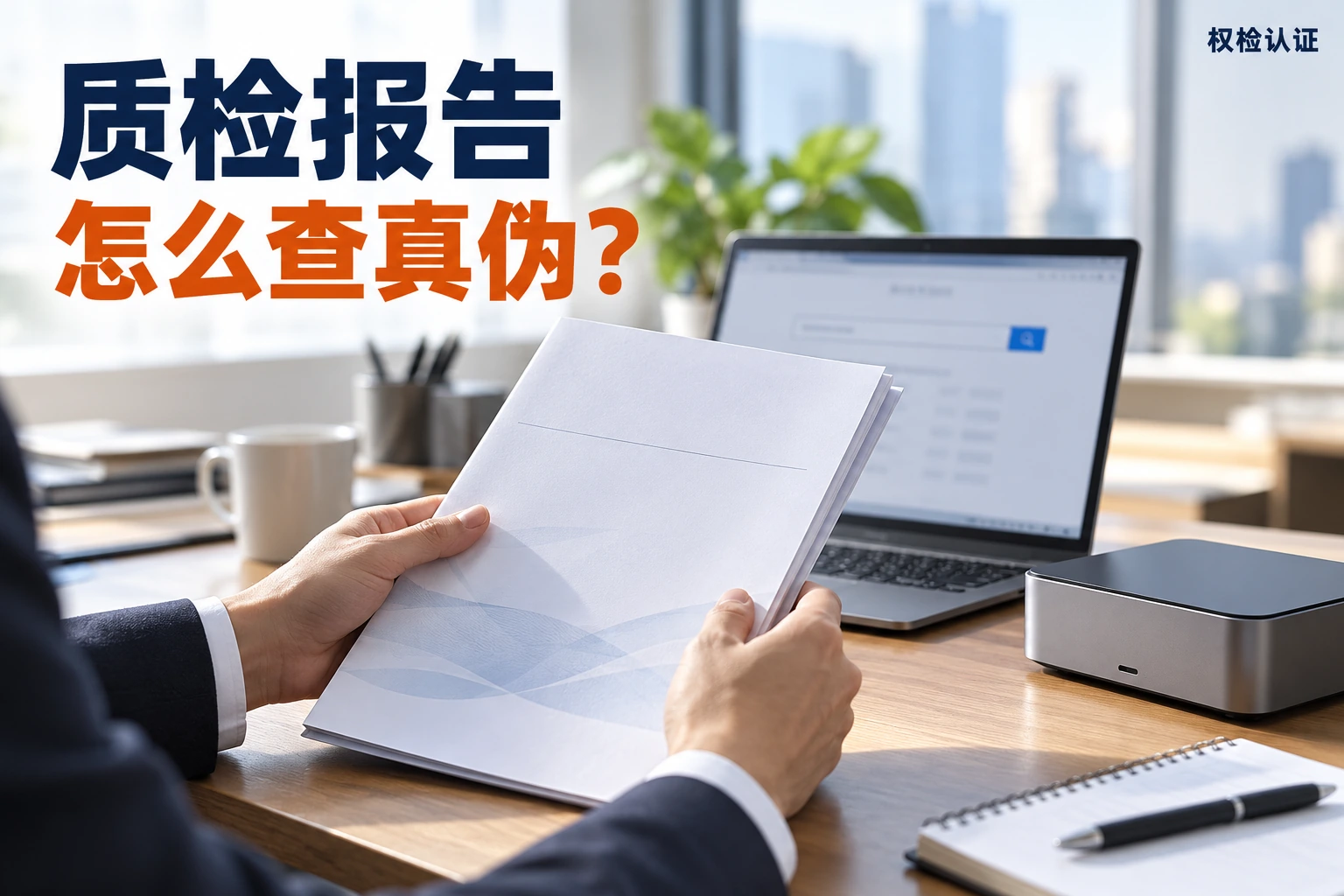 质检报告怎么查真伪?,权检认证AI业务场景封面