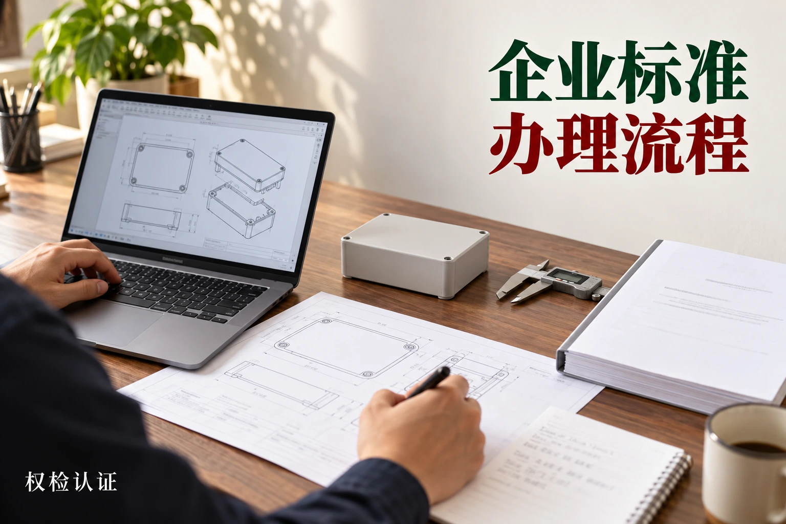 企业标准办理流程，权检认证AI业务场景封面