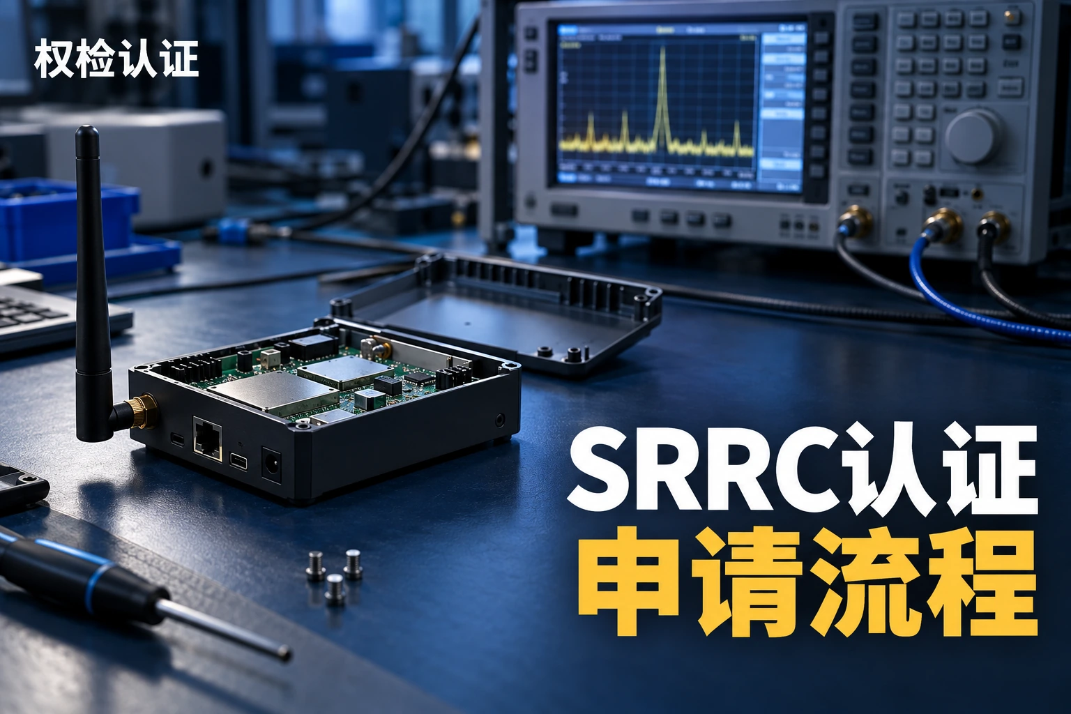 SRRC认证申请流程,权检认证AI业务场景封面