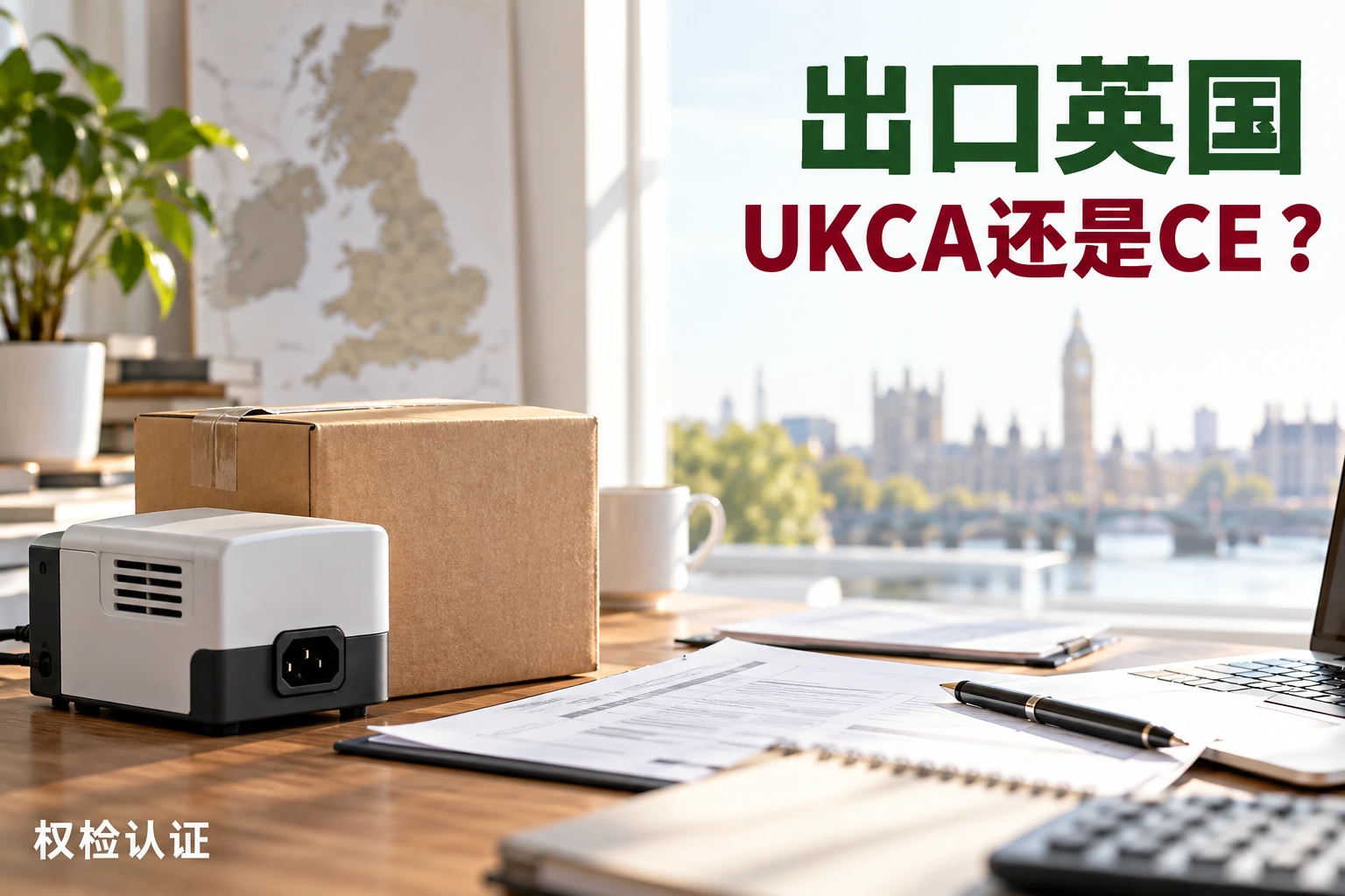 出口英国要做UKCA还是CE?,权检认证AI业务场景封面