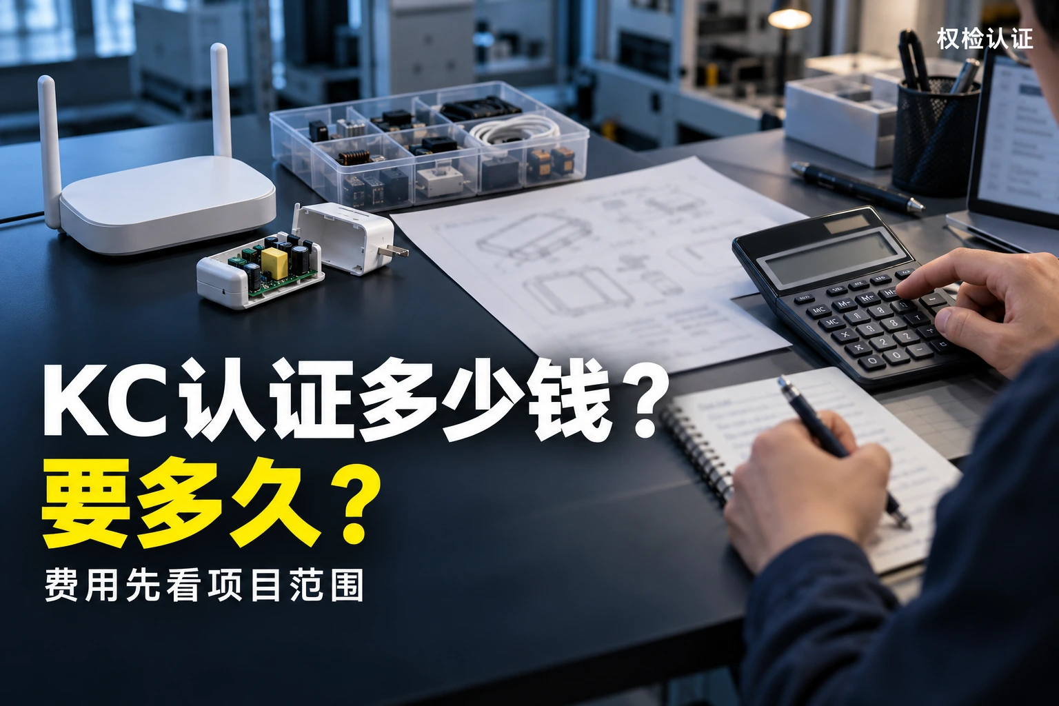 KC认证多少钱?要多久?,权检认证AI业务场景封面