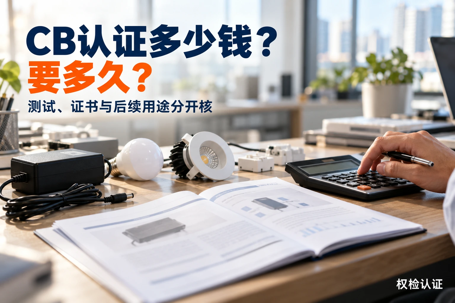 CB认证多少钱?要多久?,权检认证AI业务场景封面