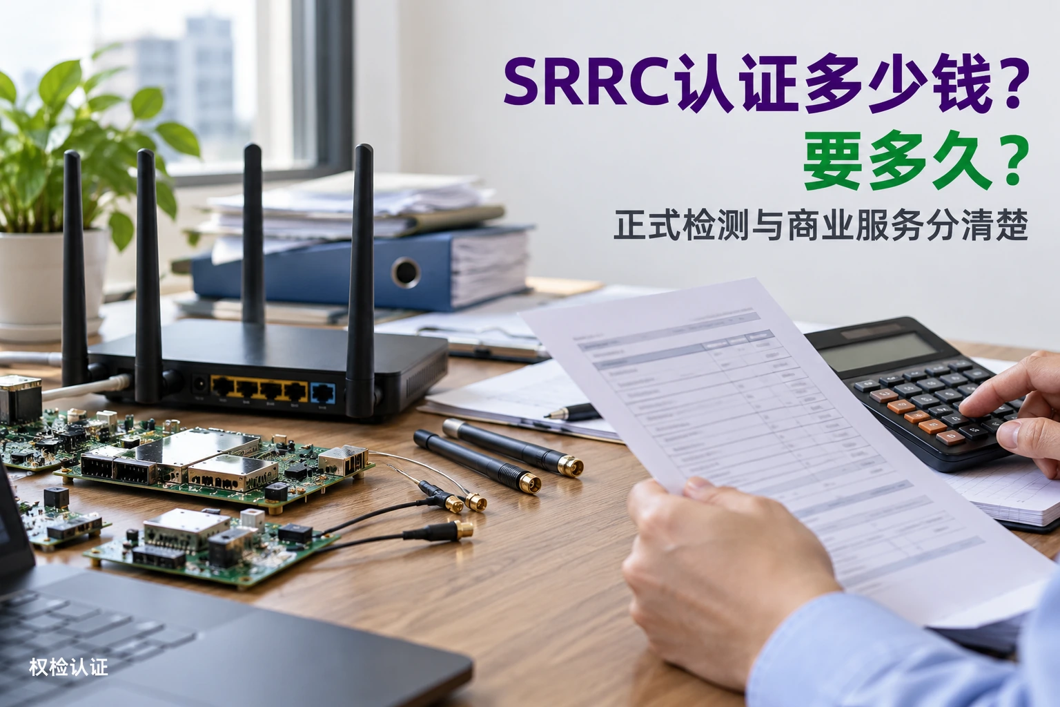 SRRC认证多少钱?要多久?,权检认证AI业务场景封面