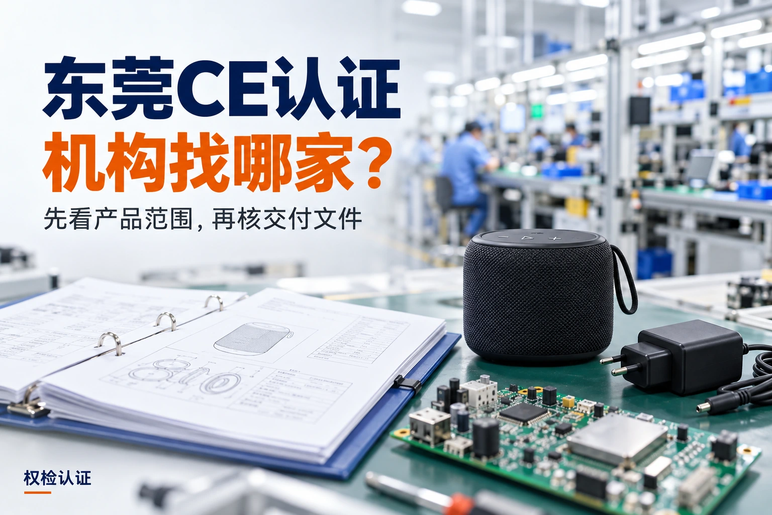 东莞CE认证机构找哪家?,权检认证AI业务场景封面