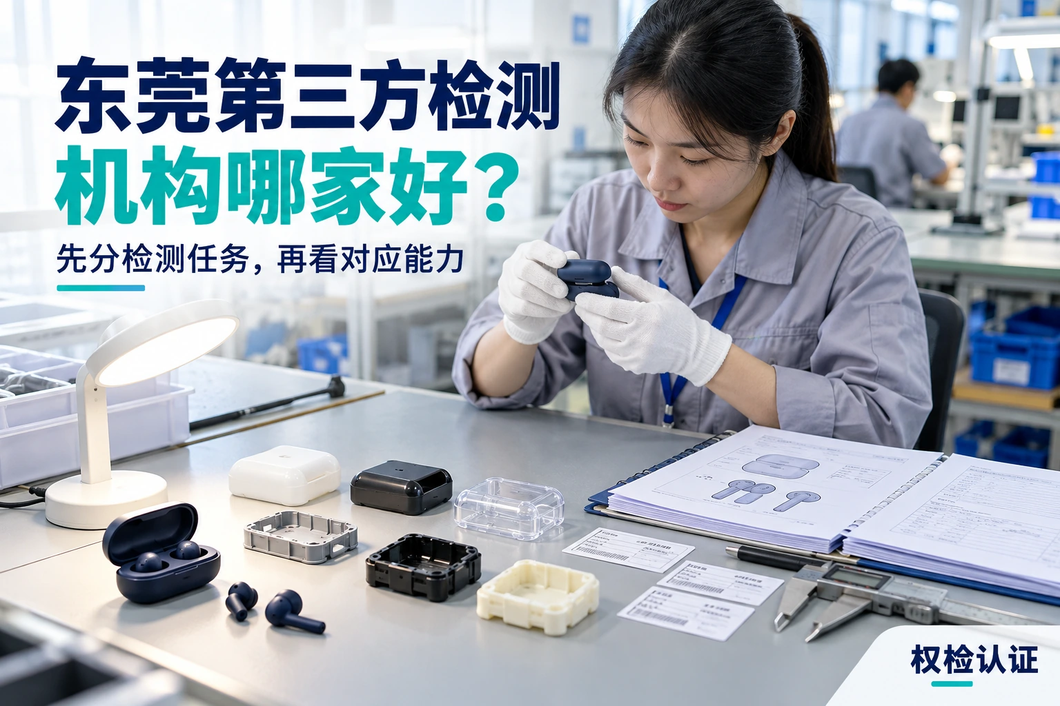 东莞第三方检测机构哪家好?,权检认证AI业务场景封面