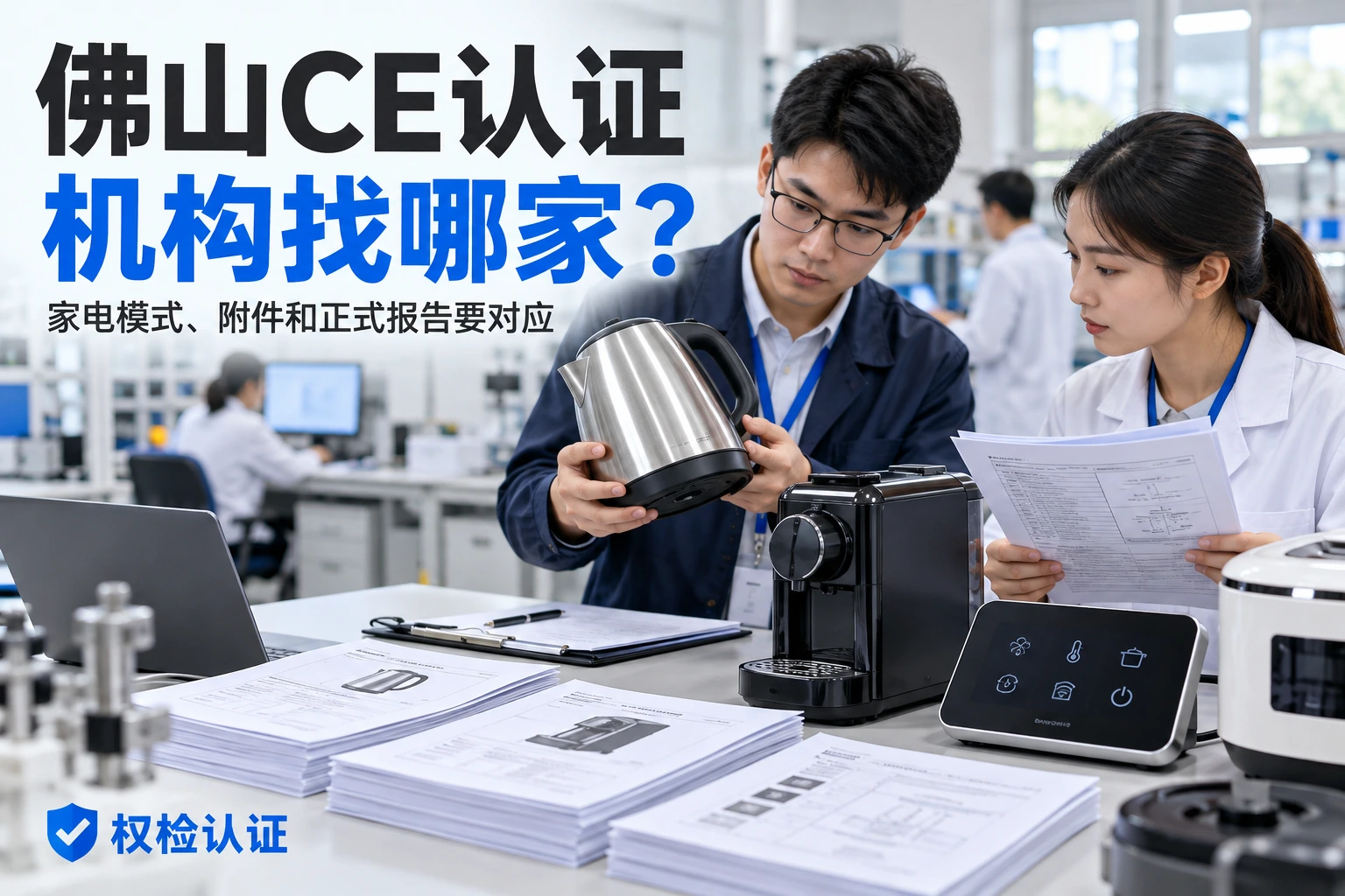 佛山CE认证机构找哪家?,权检认证AI业务场景封面