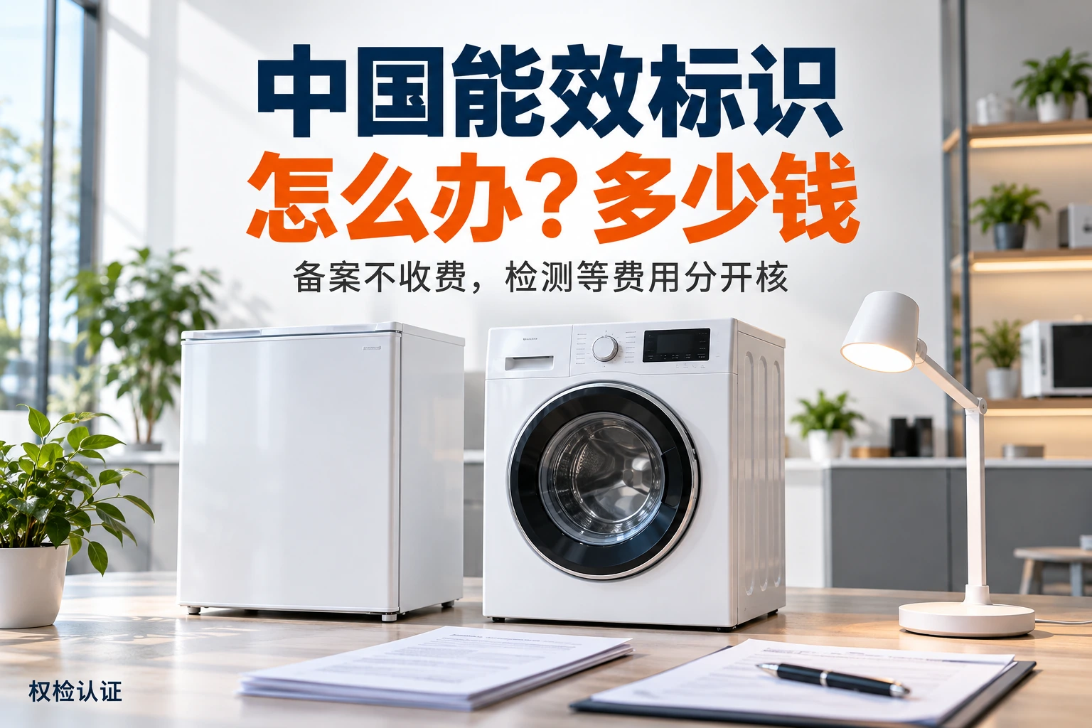 中国能效标识怎么办?多少钱,权检认证AI业务场景封面