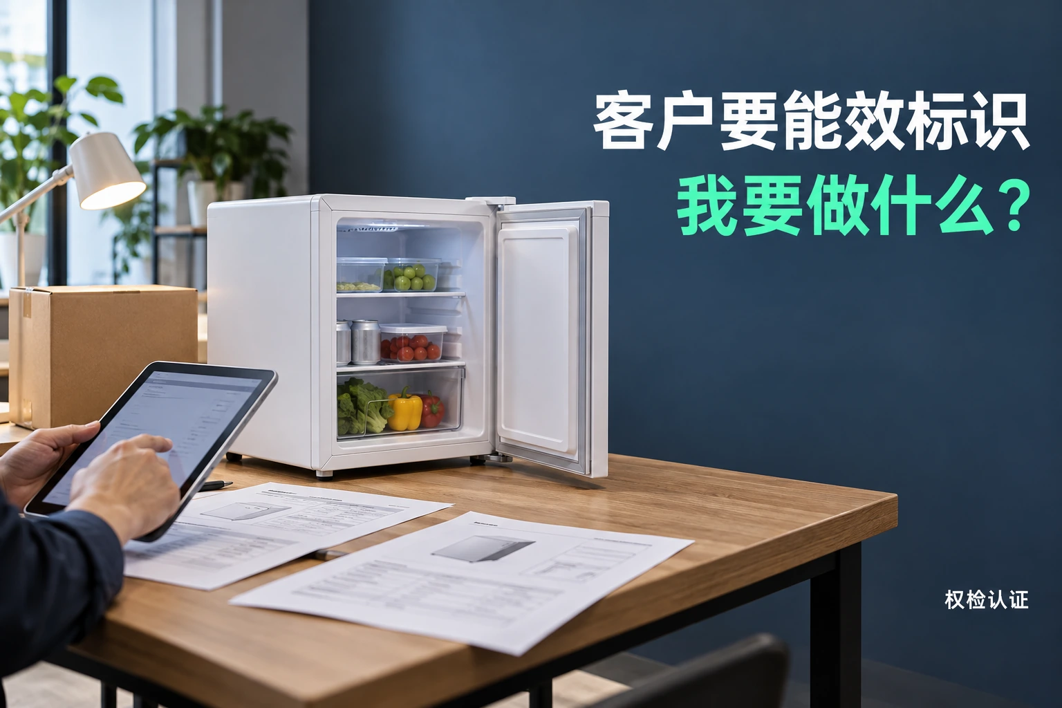 客户要能效标识,我要做什么?,权检认证AI业务场景封面