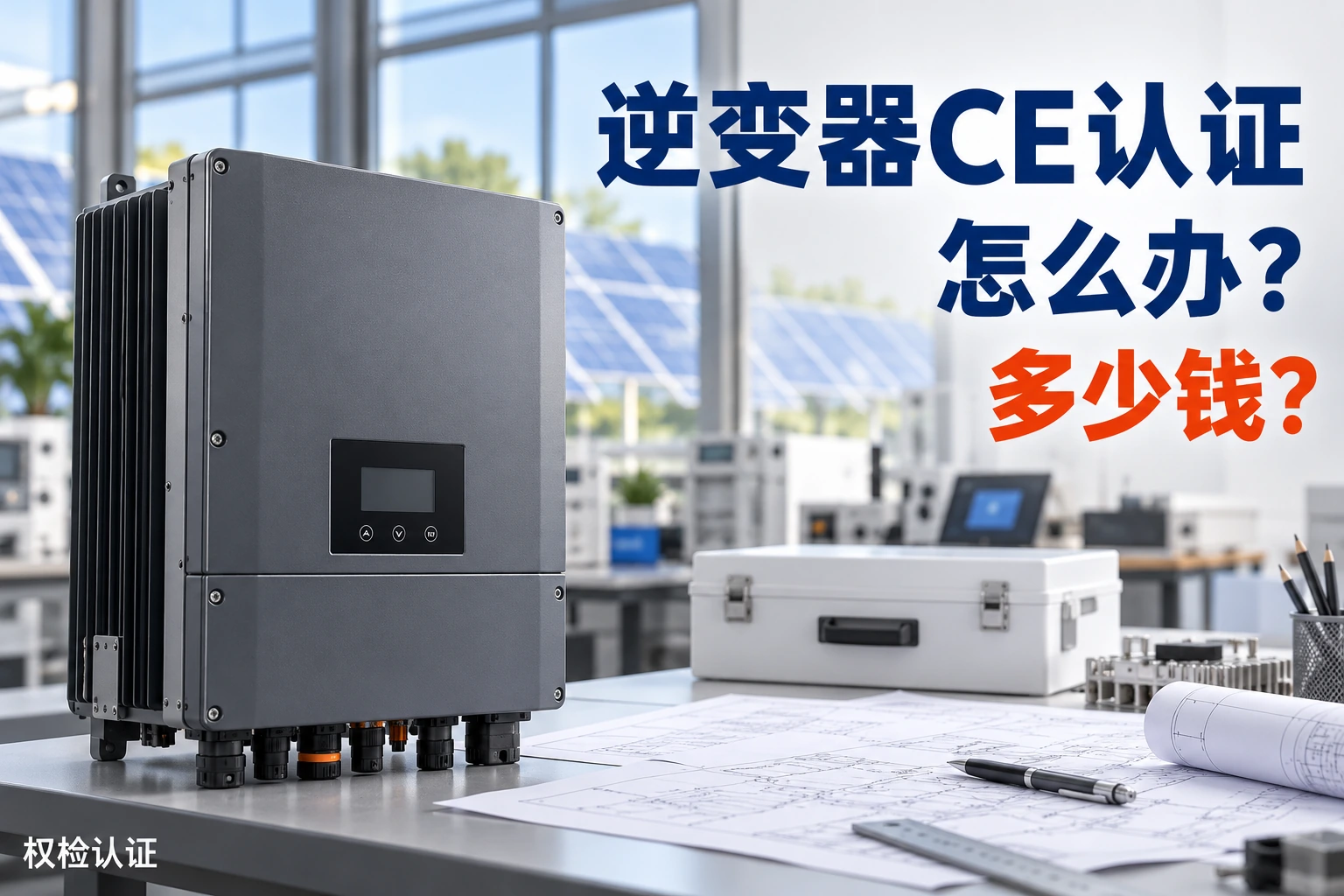 逆变器CE认证怎么办?多少钱,权检认证AI业务场景封面