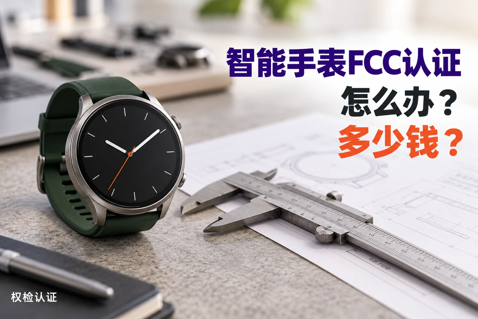 智能手表FCC认证怎么办?多少钱,权检认证AI业务场景封面