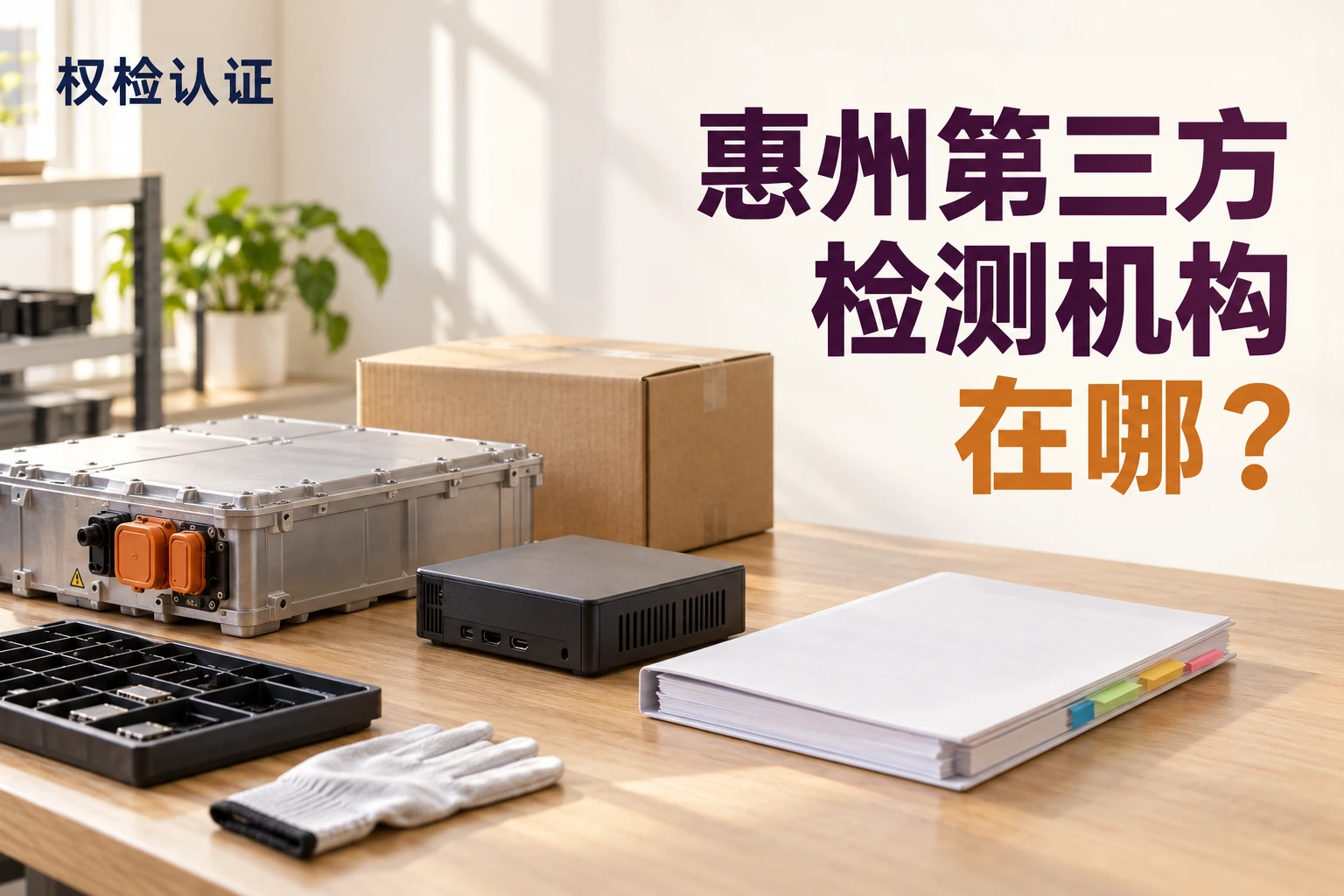 惠州第三方检测机构在哪?,权检认证AI业务场景封面