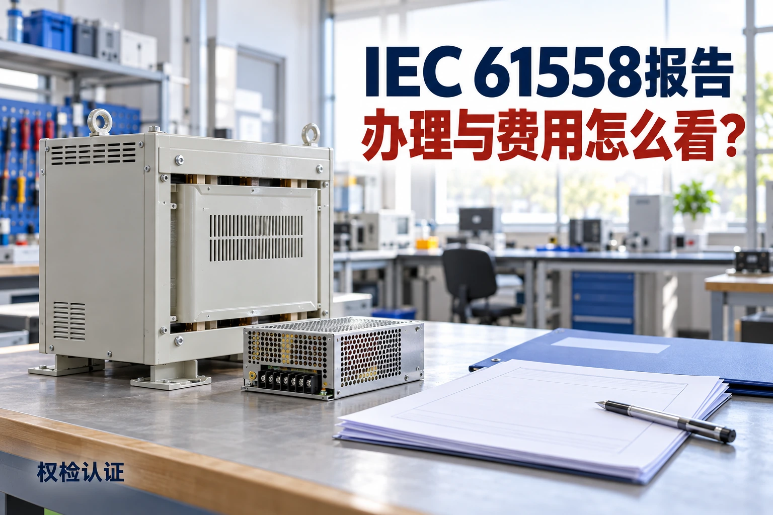 IEC 61558报告怎么办?多少钱,权检认证AI业务场景封面