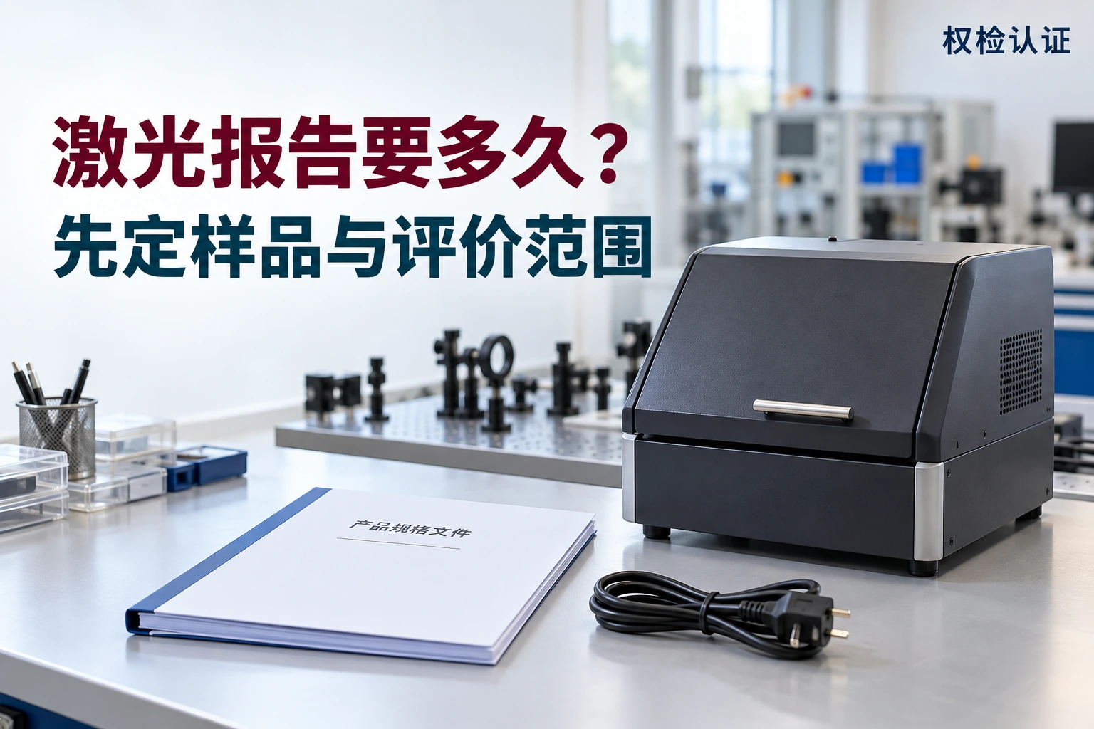 IEC 60825-1报告怎么办?几天出,权检认证AI业务场景封面