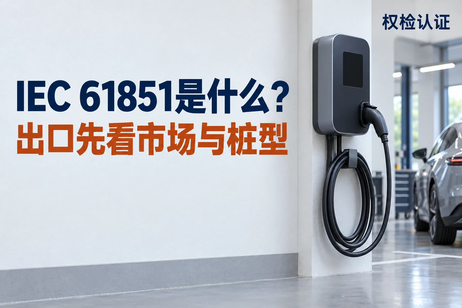 IEC 61851是什么?出口要做吗,权检认证AI业务场景封面